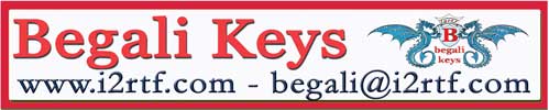 Begali Keys logo logo at PCBoard.ca for Hamvention