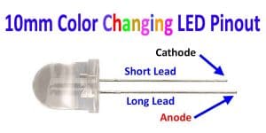 10mm Color Changing LED