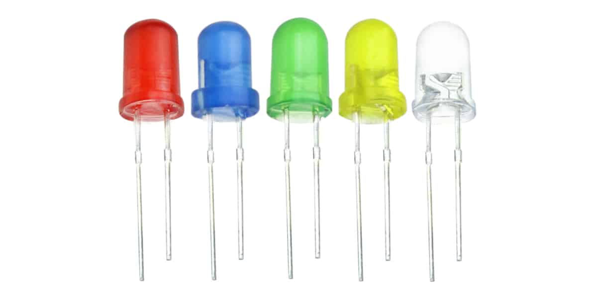 10mm Clear Ultra Bright Warm White Transparent 20mA Led Diode 3.3V Round Top 