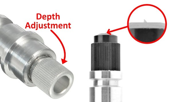 CB09 Blade Holder Depth Adjustment