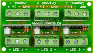 Inexpensive PWM LED Driver Solution for 1 or 3 watt LEDs