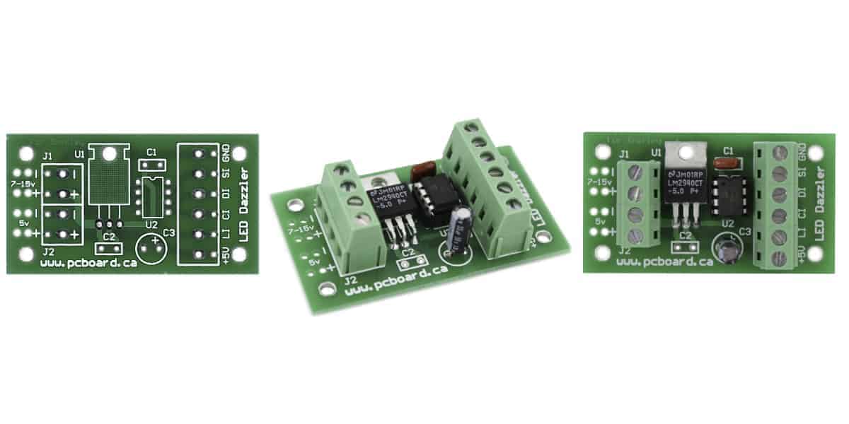 det er nytteløst aftale Blinke LED Dazzler - Intelligent HL1606 5v Ribbon Driver - DIY Kit