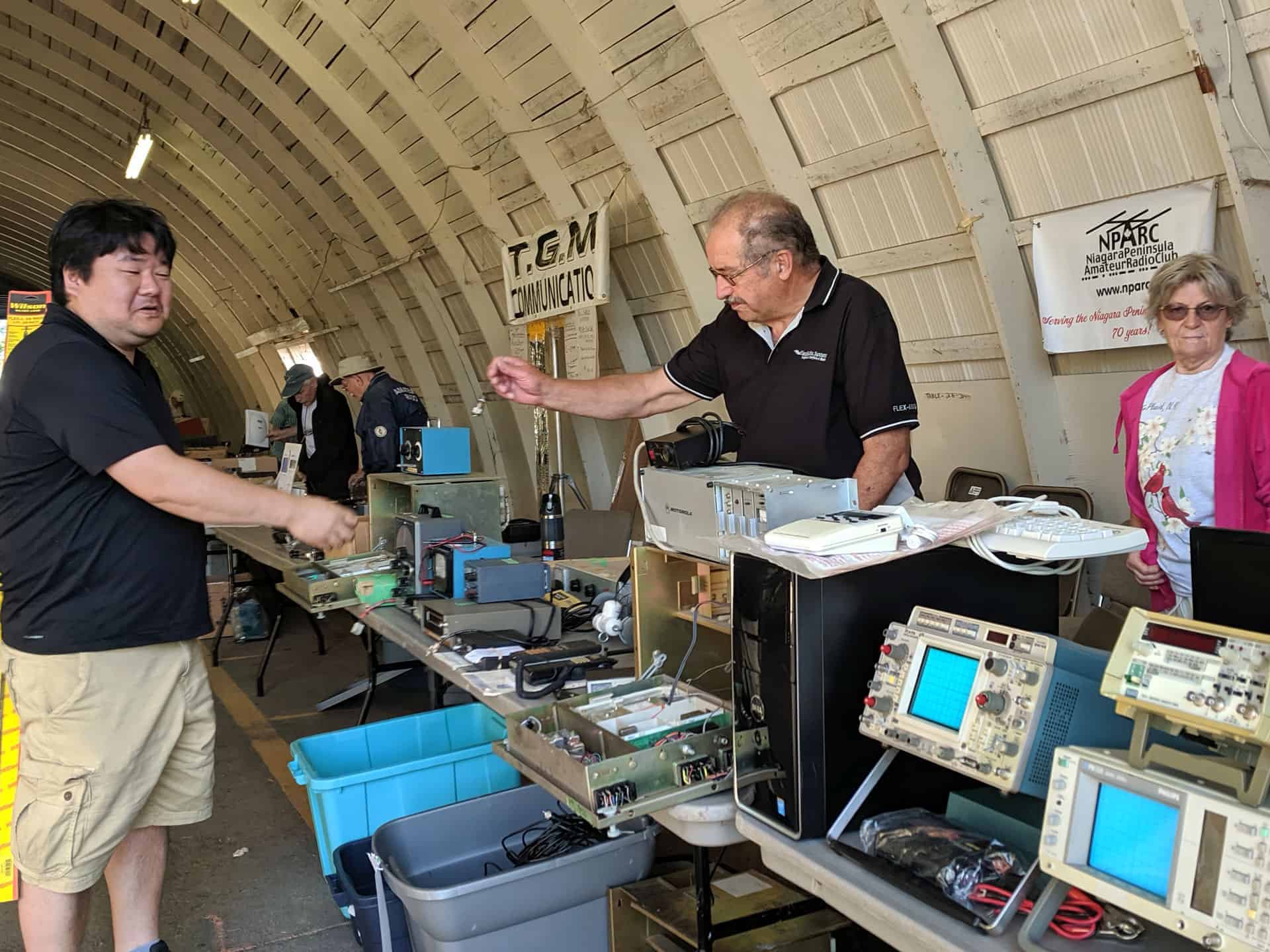 Burlington Amateur Radio Club's Milton Hamfest 2019