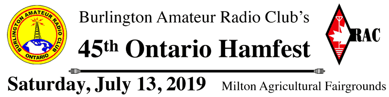 Burlington Amateur Radio Club's Milton Hamfest 2019