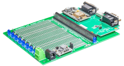 NodeMCU IoT Experimenter Board Fully Populated