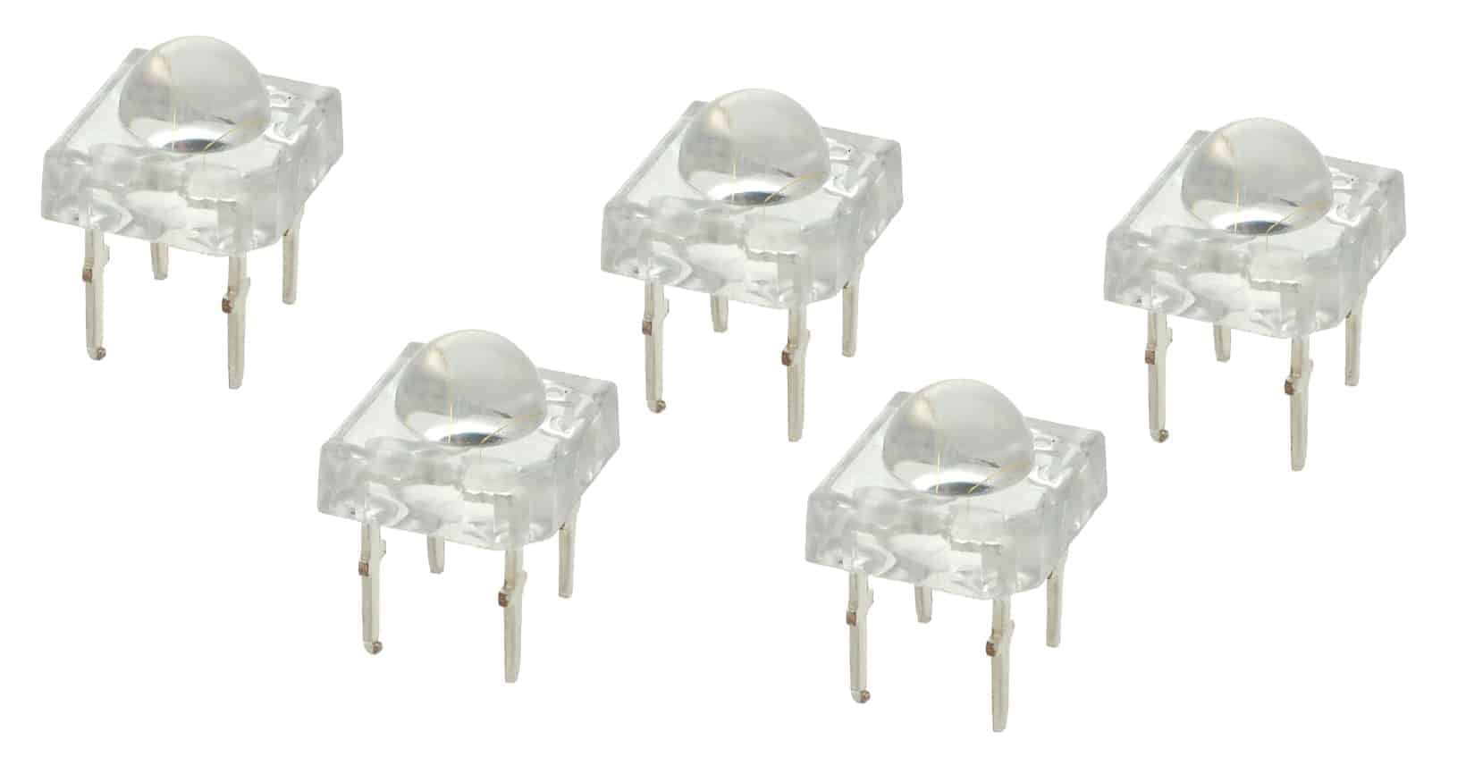 S389-20 Stück LED 5mm gelb SuperFlux Piranha 120° LEDs 