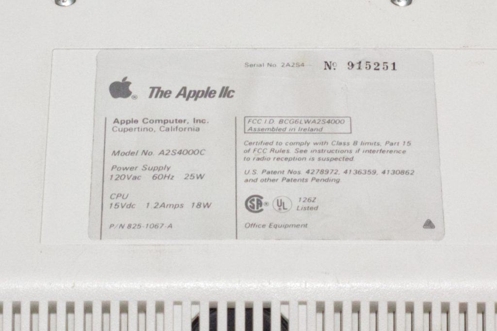 Apple IIc - System 1